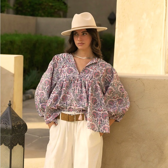 House of Sundar Meera Blouse in Wysteria - Picture 1 of 2